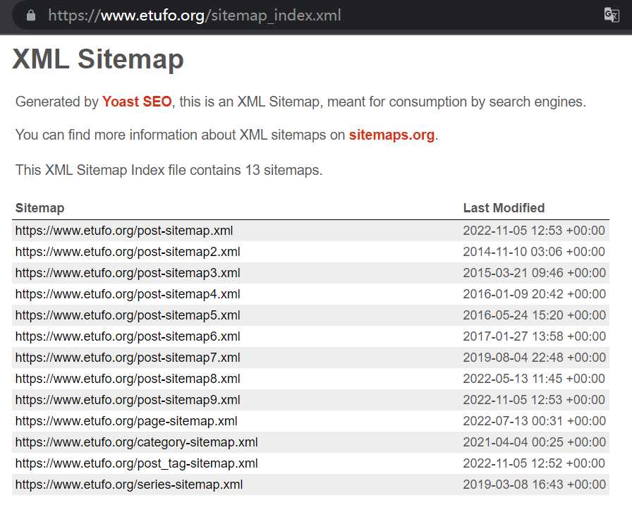 yoast-seo-xml-sitemap