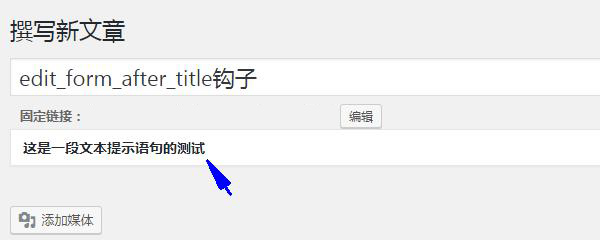 edit_form_after_title钩子